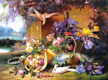 Castorland - Elegant Still Life with Flowers - 2000 Stukjes