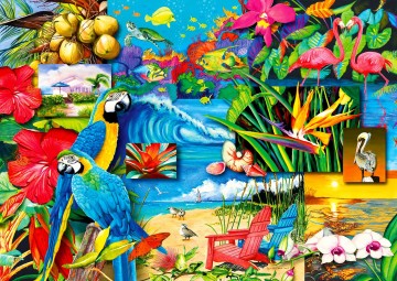 Enjoy Puzzle - Tropical Treasures - 1000 Stukjes