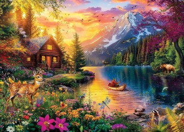 Masterpieces - Evening Tranquility - 1000 Stukjes