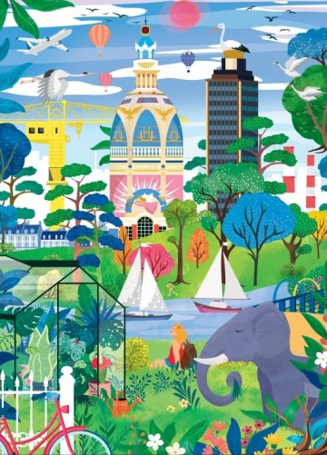 Pieces & Peace - Nantes Fantastique - 1500 Stukjes