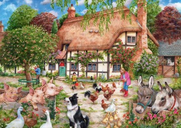 Ravensburger - Farm Cottage - 1000 Stukjes