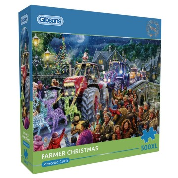 Gibsons - Farmer Christmas - 500 XL Stukjes 2