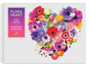 Galison - Flora Heart - 750 Stukjes 3