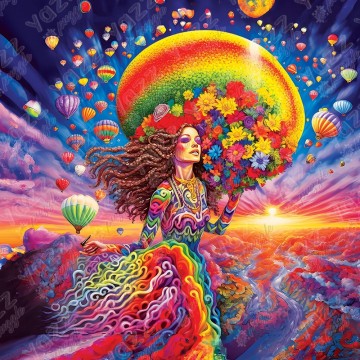 Yazz - Fly With Flowers - 1023 Stukjes