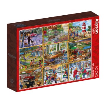 Alipson Puzzle - For All Seasons - 1000 Stukjes 2