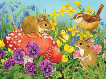 Bits and Pieces - Friendly Mice - 500 Stukjes