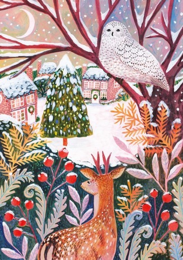 Gibsons - Frosty Fauna - Winter Watchers - 500 Stukjes