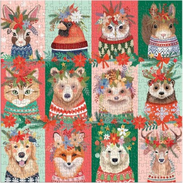 Galison - Furry and Bright - 500 Stukjes 4