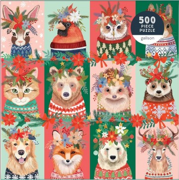 Galison - Furry and Bright - 500 Stukjes