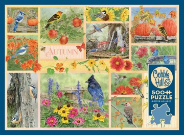 Cobble Hill - Garden Birds in Autumn - 500 XL Stukjes 3