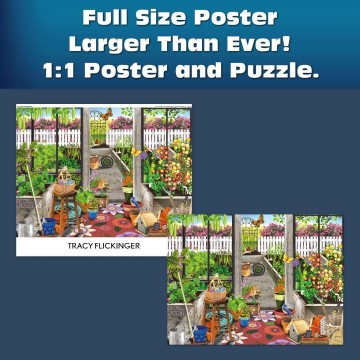 Buffalo Games Sapphire Select - Garden Shed Greenhouse - 1000 Stukjes 5