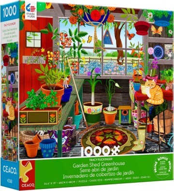 Ceao - Garden Shed Greenhouse - 1000 Stukjes 2