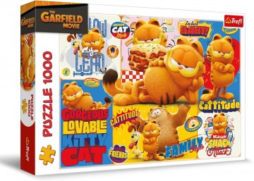 Trefl - Garfield Adventures - 1000 Stukjes 2