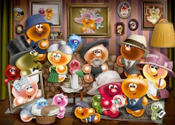 Ravensburger - Gelinis - 2 x 1000 Stukjes Schade 3