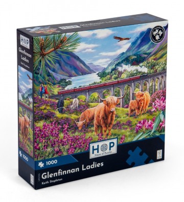 The House of Puzzles - Glenfinnan Ladies - 1000 Stukjes 2