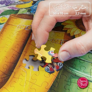 CherryPazzi - Golden Boots, Blooming Roots - 1000 Stukjes 3