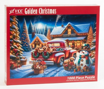 Vermont Christmas Company - Golden Christmas - 1000 Stukjes Schade 2