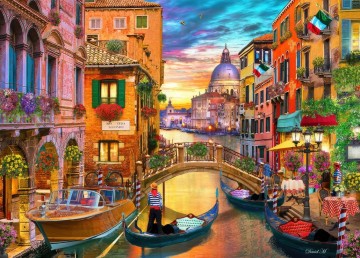 Bluebird Puzzle - Grand Canal Venice - 1500 Stukjes