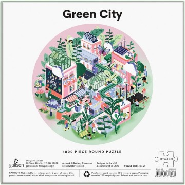 Galison - Green City - 1000 Stukjes 3