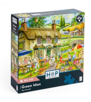 The House of Puzzles - Green Man - 500 XL Stukjes 2