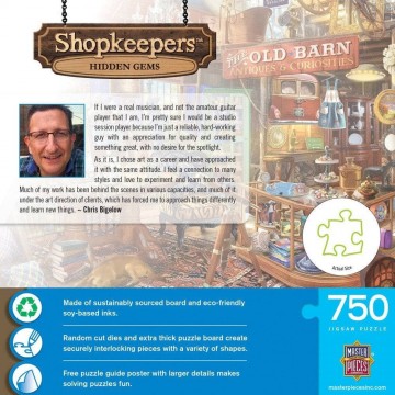 Masterpieces - Hidden Gems - 750 Stukjes 3