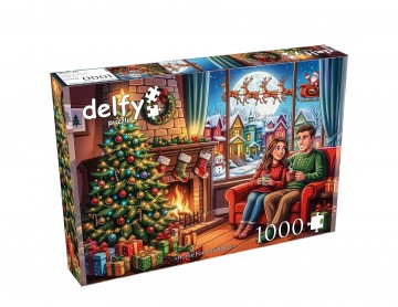 Delfy Puzzle - Home for Christmas - 1000 Stukjes 2
