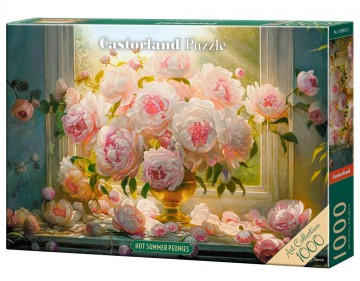 Castorland - Hot Summer Peonies - 1000 Stukjes 2