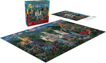 Buffalo Games - Imaginary Dragons - 1000 Stukjes 4