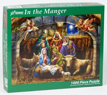 Vermont Christmas Company - In the Manger - 1000 Stukjes 2