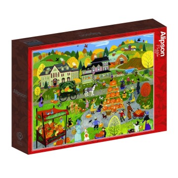 Alipson Puzzle - Jack O'Lantern Festival - 1000 Stukjes 2