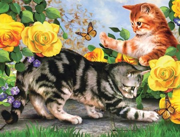 SunsOut - Kitten Play - 500 Stukjes