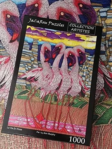 JaCaRou Puzzle - La Vie en Rose - 1000 Stukjes 2