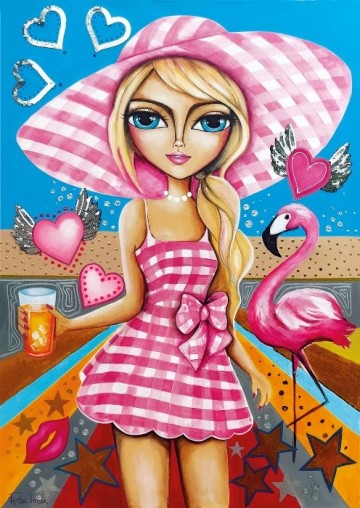 Magnolia - Lady in Pink - 1000 Stukjes