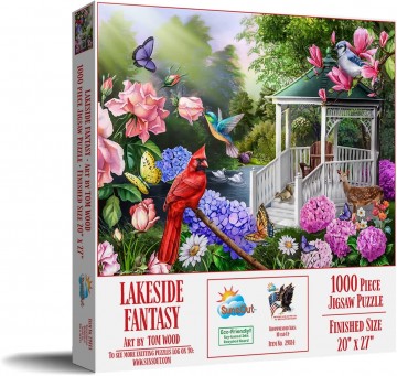 SunsOut - Lakeside Fantasy - 1000 Stukjes 2