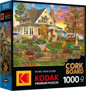 RoseArt - Lakeside Home - 1000 Stukjes 2