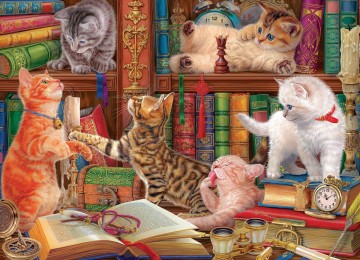 Eurographics - Library Kittens - 1000 Stukjes