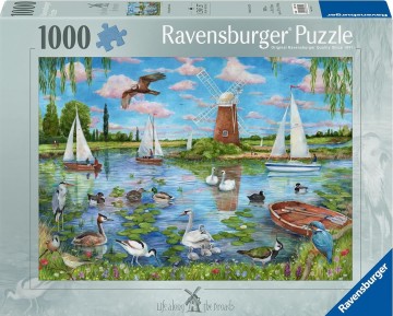 Ravensburger - Life Along the Broads - 1000 Stukjes 2