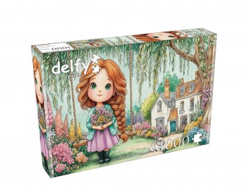 Delfy Puzzle - Little Garden Dreams - 1000 Stukjes 2