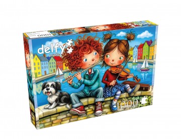 Delfy Puzzle - Little Music Makers - 1000 Stukjes 2