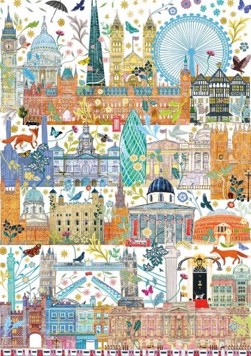 Gibsons - London Skyline - 1000 Stukjes