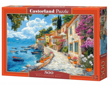 Castorland - Mediterranean Walk - 500 Stukjes 2