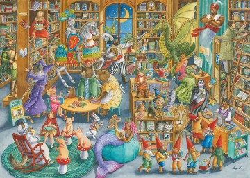 Ravensburger - Midnight at the Library - 1000 Stukjes