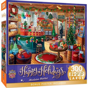 Masterpieces - Mistletoe Market - 300 XL Stukjes 2