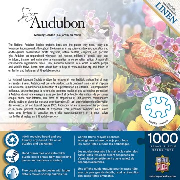 Masterpieces - Morning Garden - 1000 Stukjes 3
