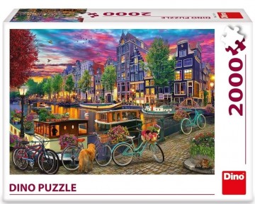 Dino - Painted Amsterdam - 2000 Stukjes 2