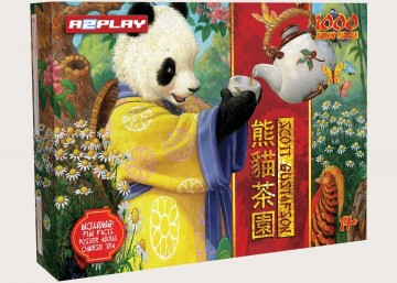 A2Play - Panda's Tea Garden - 1000 Stukjes 2