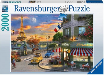 Ravensburger - Paris Sunset - 2000 Stukjes 3