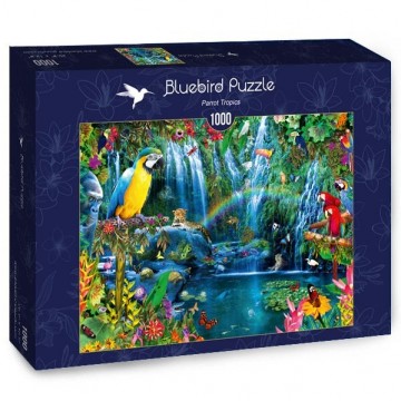 Bluebird Puzzle - Parrot Tropics - 1000 Stukjes 2