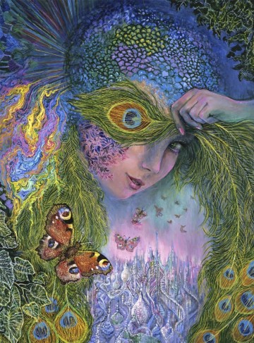 Buffalo Games - Peacock Goddess (Glitter) - 1000 Stukjes