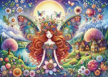 JaCaRou Puzzle - Petals and Wings - 1000 Stukjes